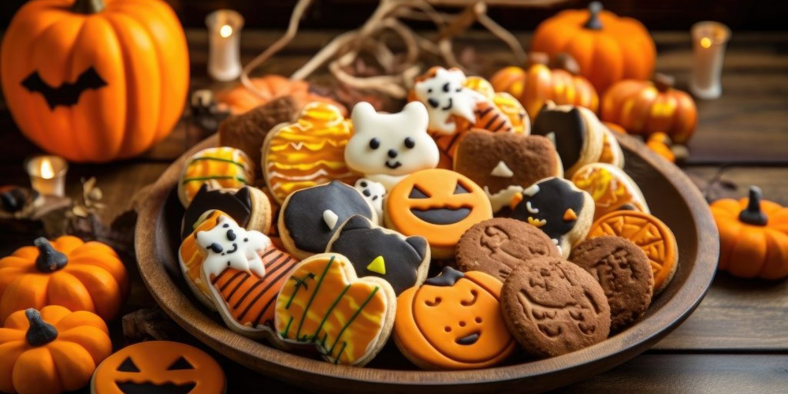 Halloween Kekse ohne Ausstecher Rezept