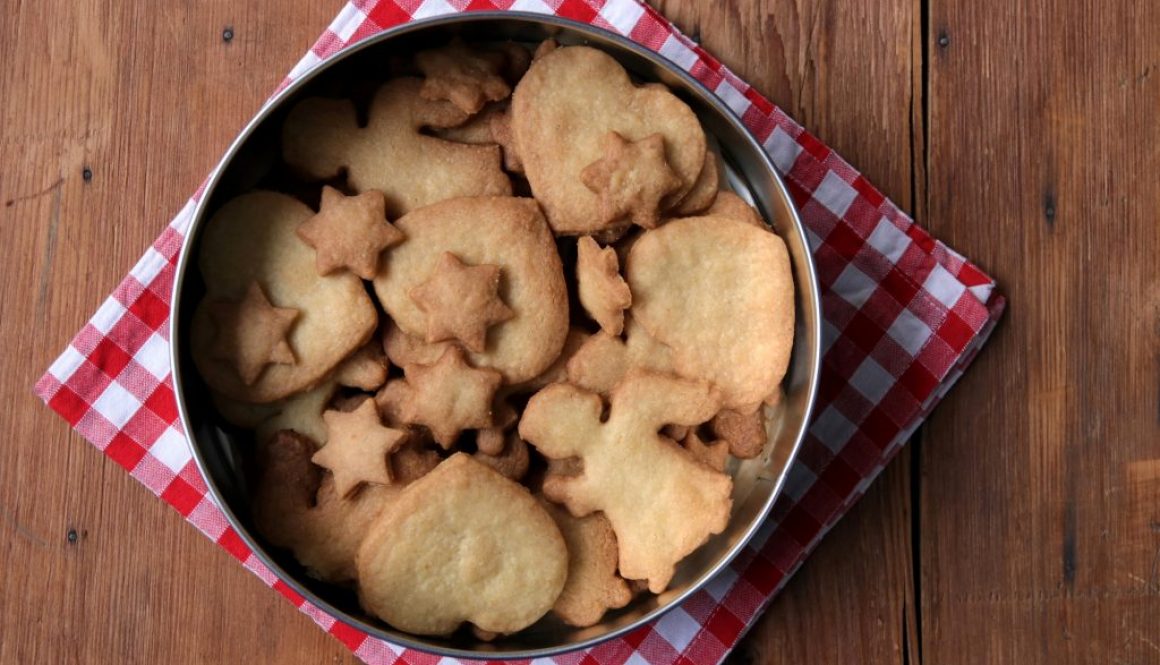 Einfache Weihnachtsplätzchen