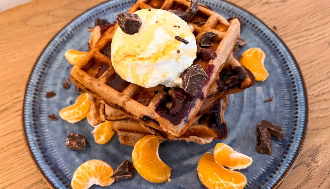 Waffelkuchen mit Mandarinen Rezept