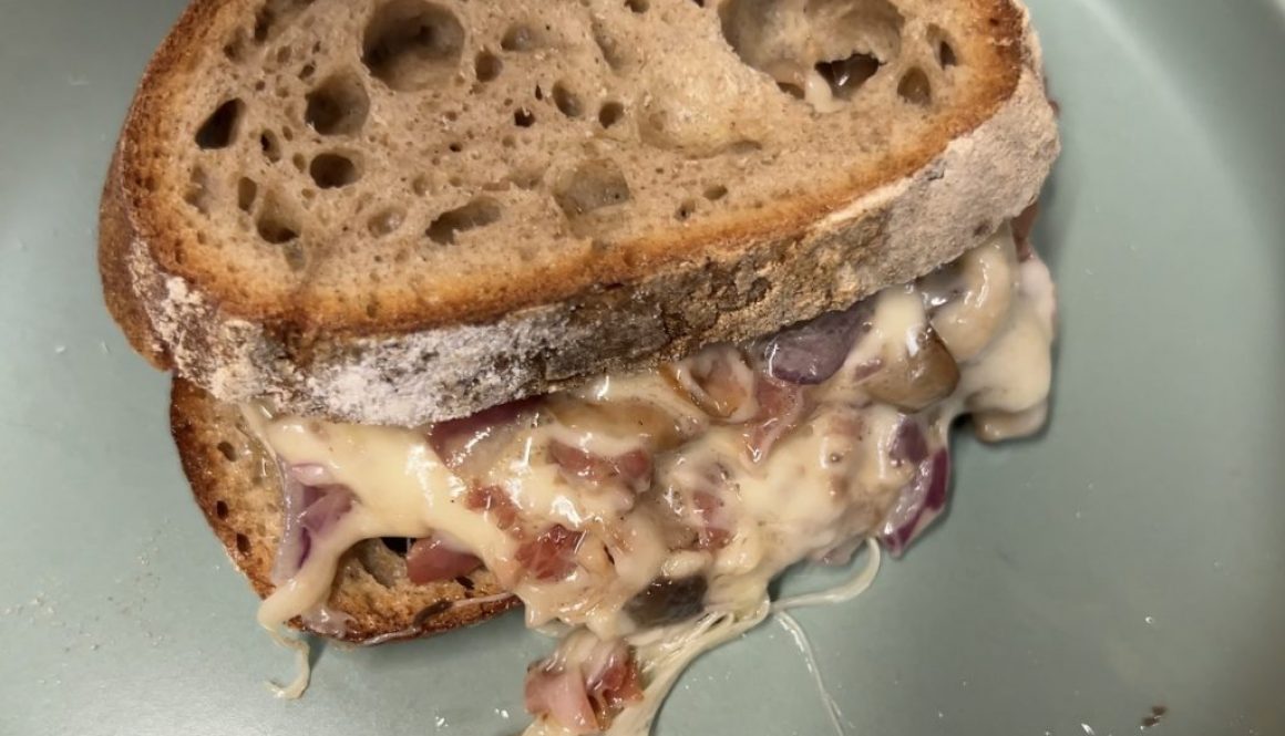 Champignons überbacken mit Käse