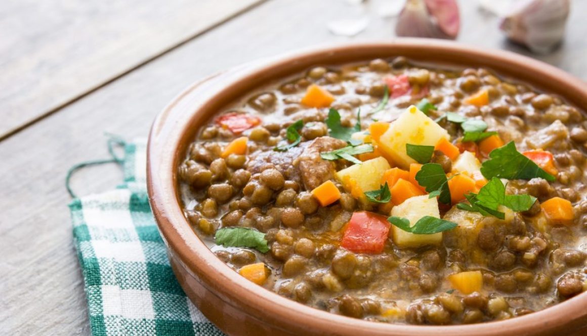 Linsensuppe Kassler