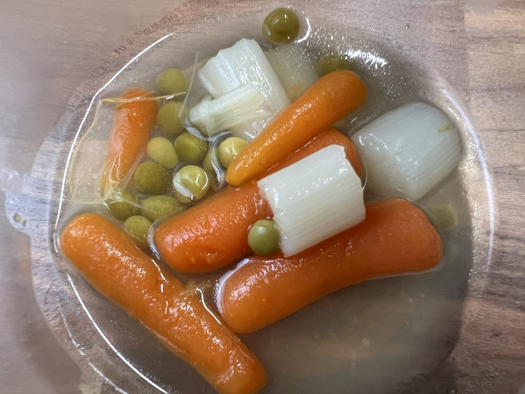 Spargel Gemüsesuppe aus Resten