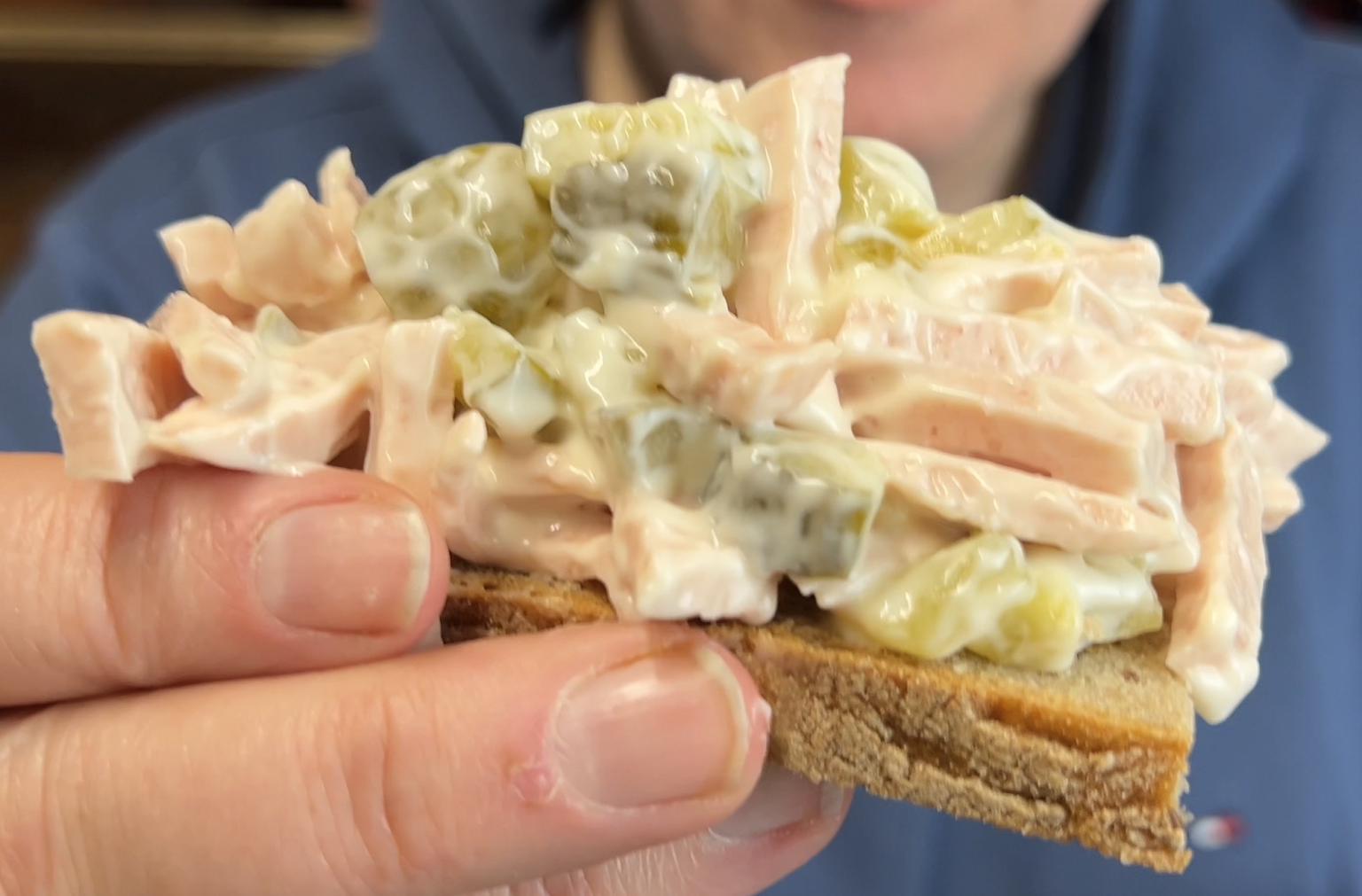 Fleischsalat selbstgemacht