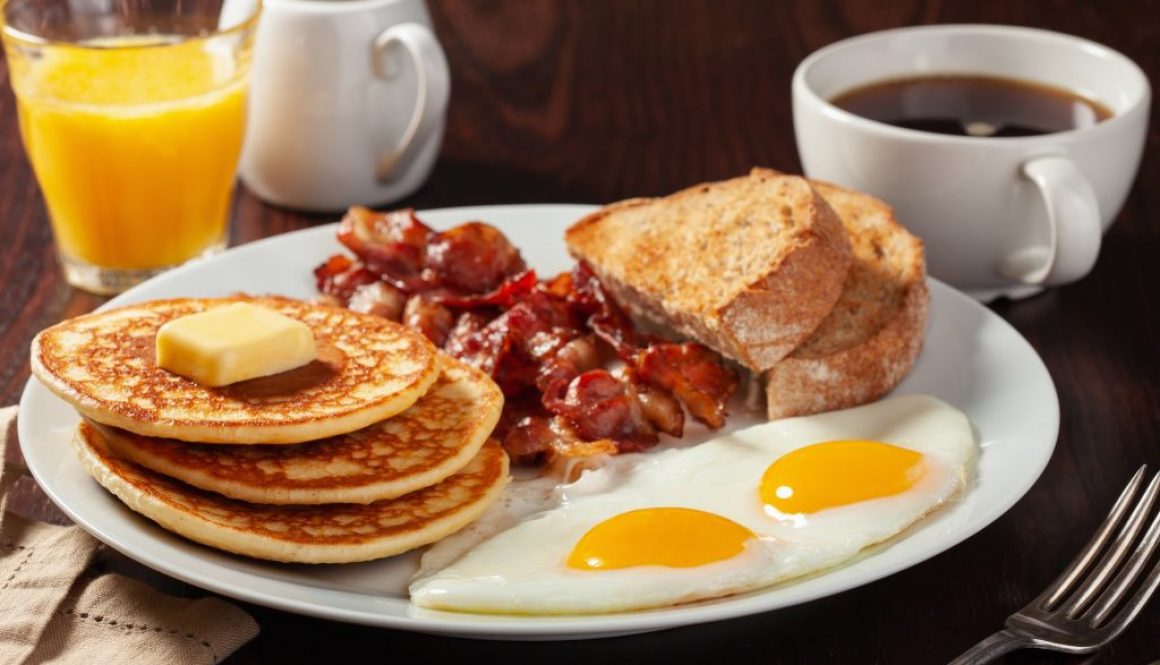 Amerikanisches Frühstück