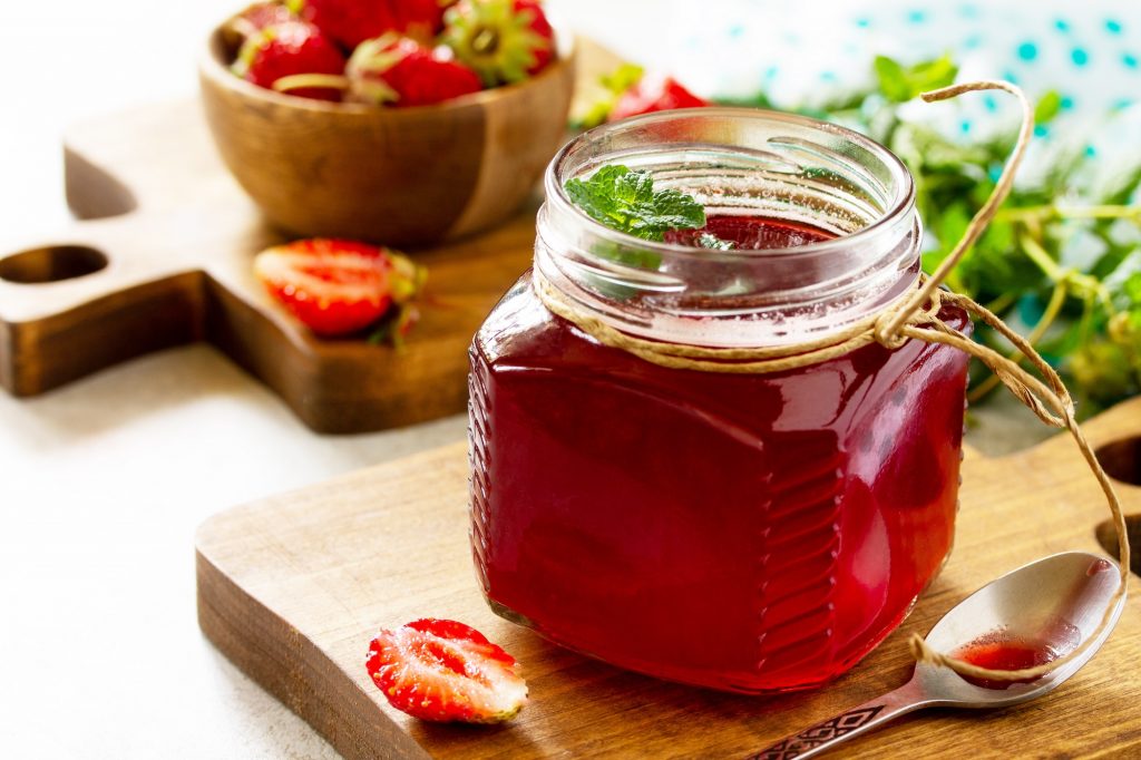 Erdbeersirup selber machen