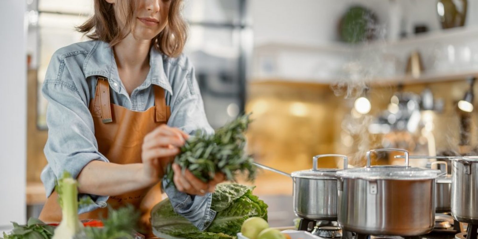 Kochen mit frischen Kräutern