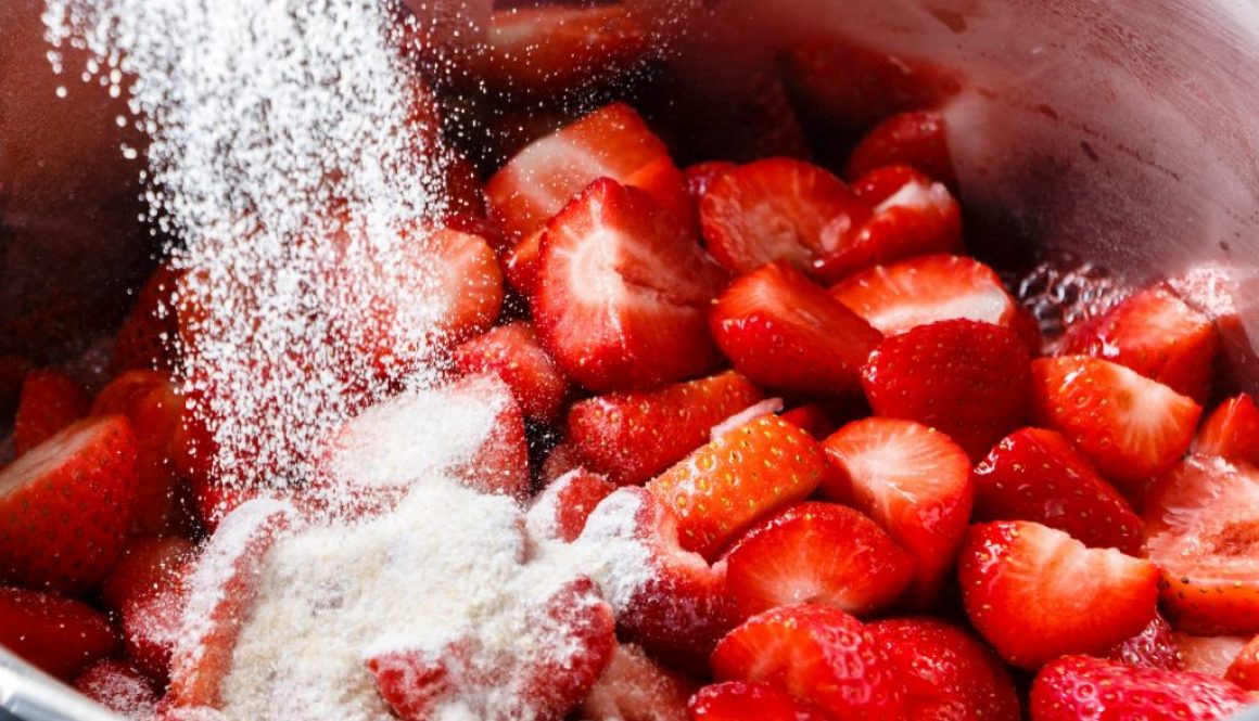 Erdbeermarmelade kochen