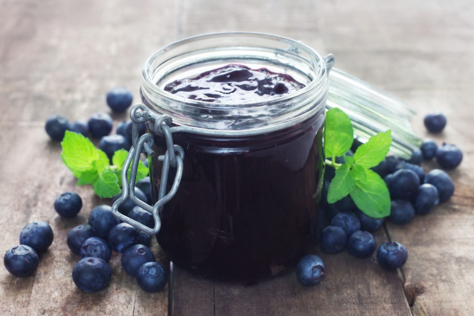 Heidelbeermarmelade selber machen