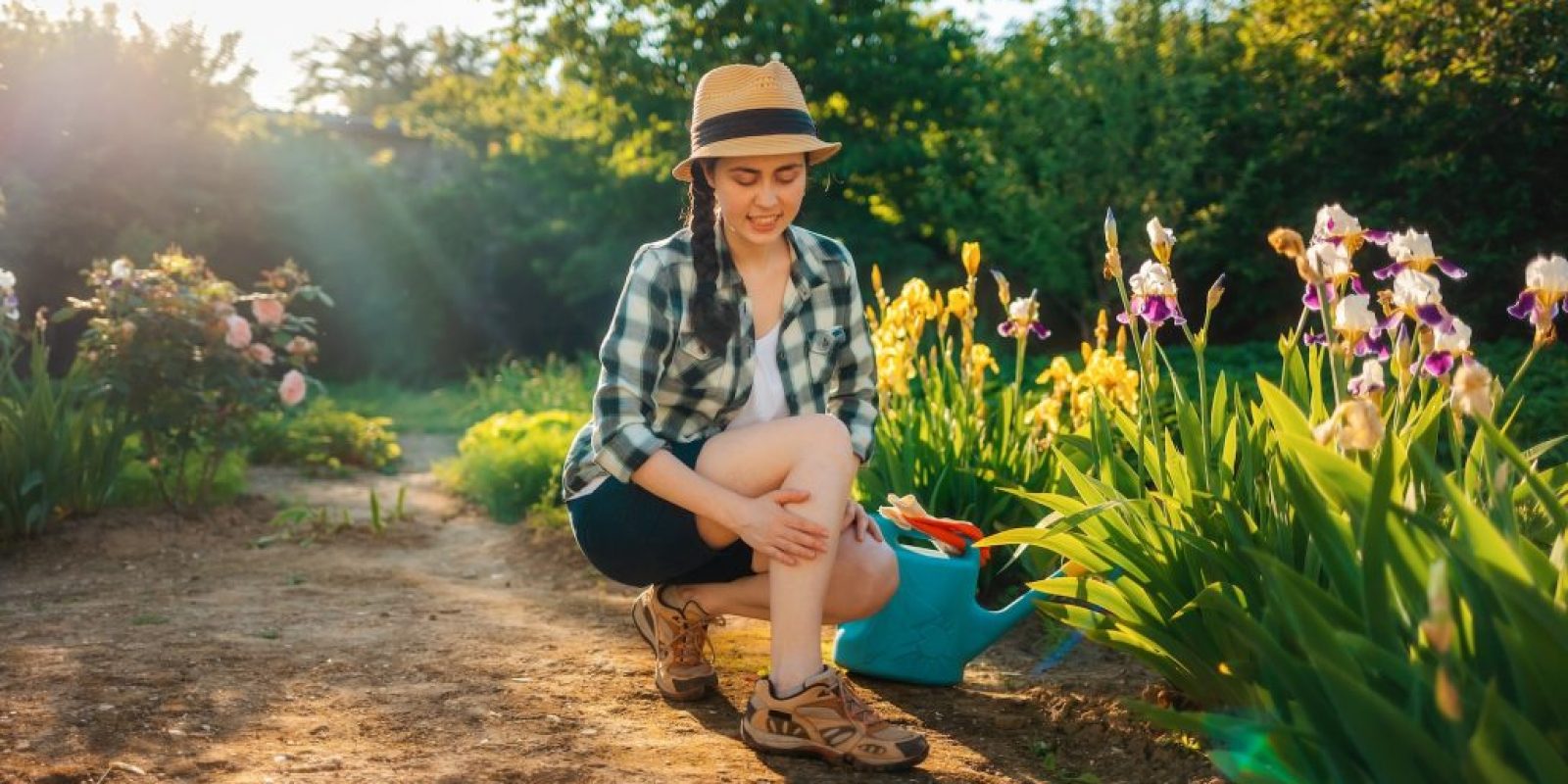 Ausschlag nach Gartenarbeit