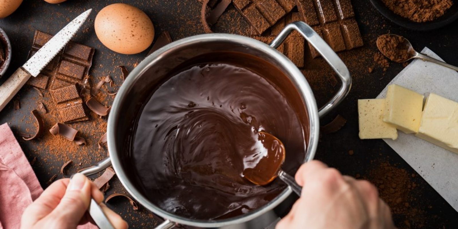 Kochen mit Schokolade