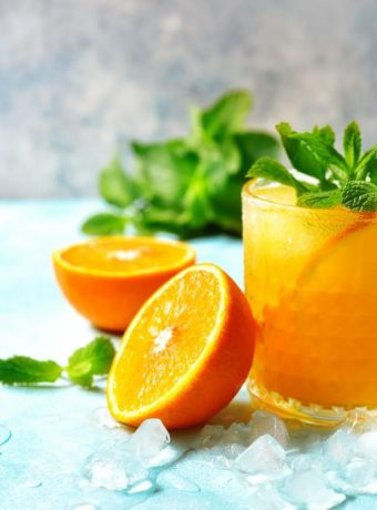 Orangen Limonade selber machen
