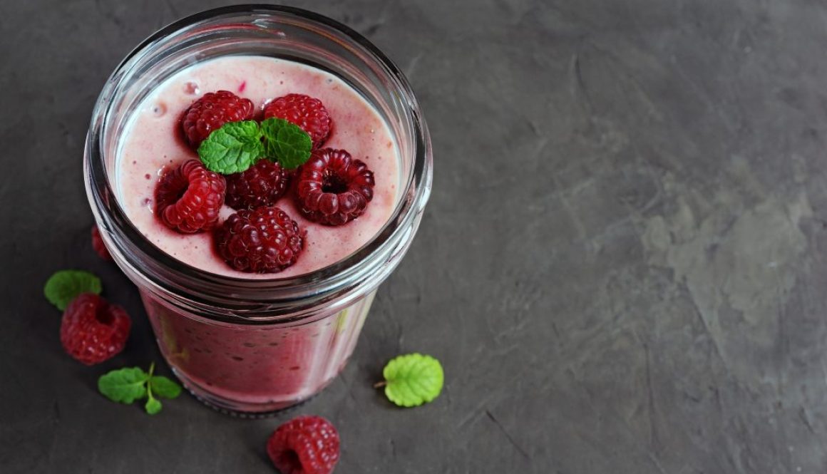 Himbeeren-Dessert selber machen