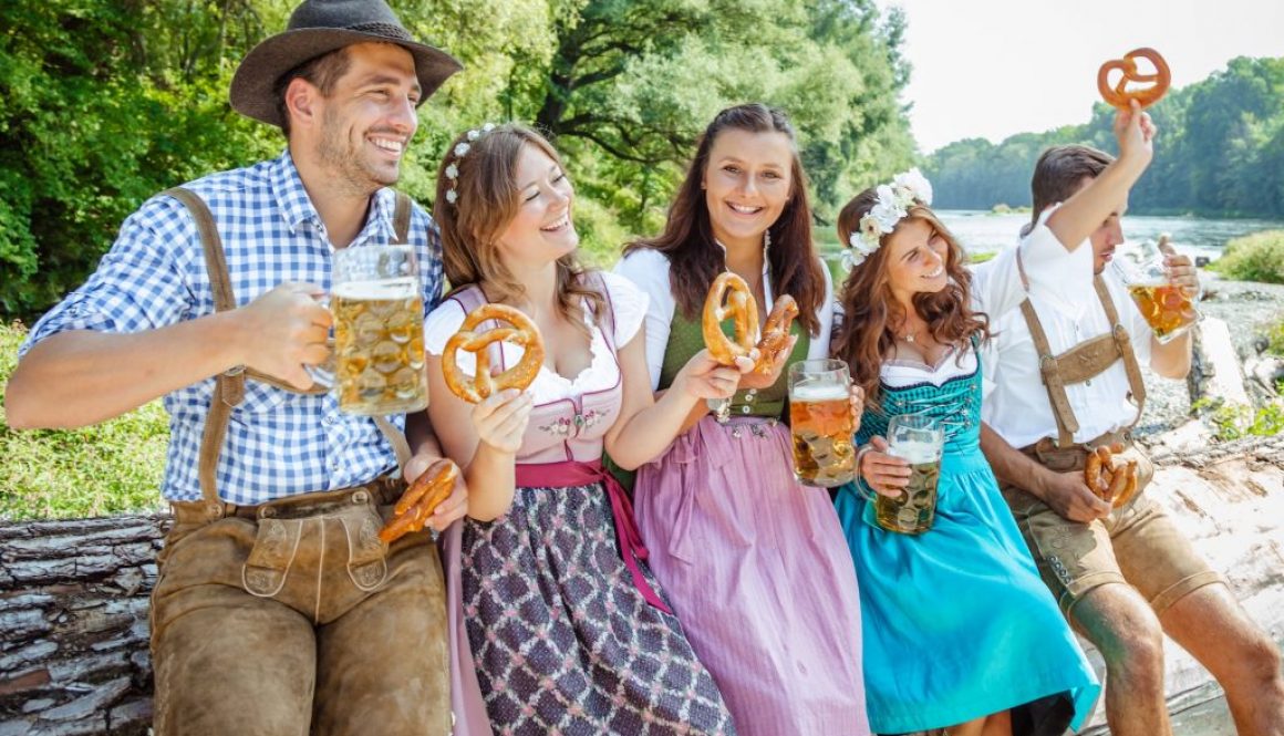 Picknick im Garten: Bayerische Snacks und Fingerfood fürs Oktoberfest