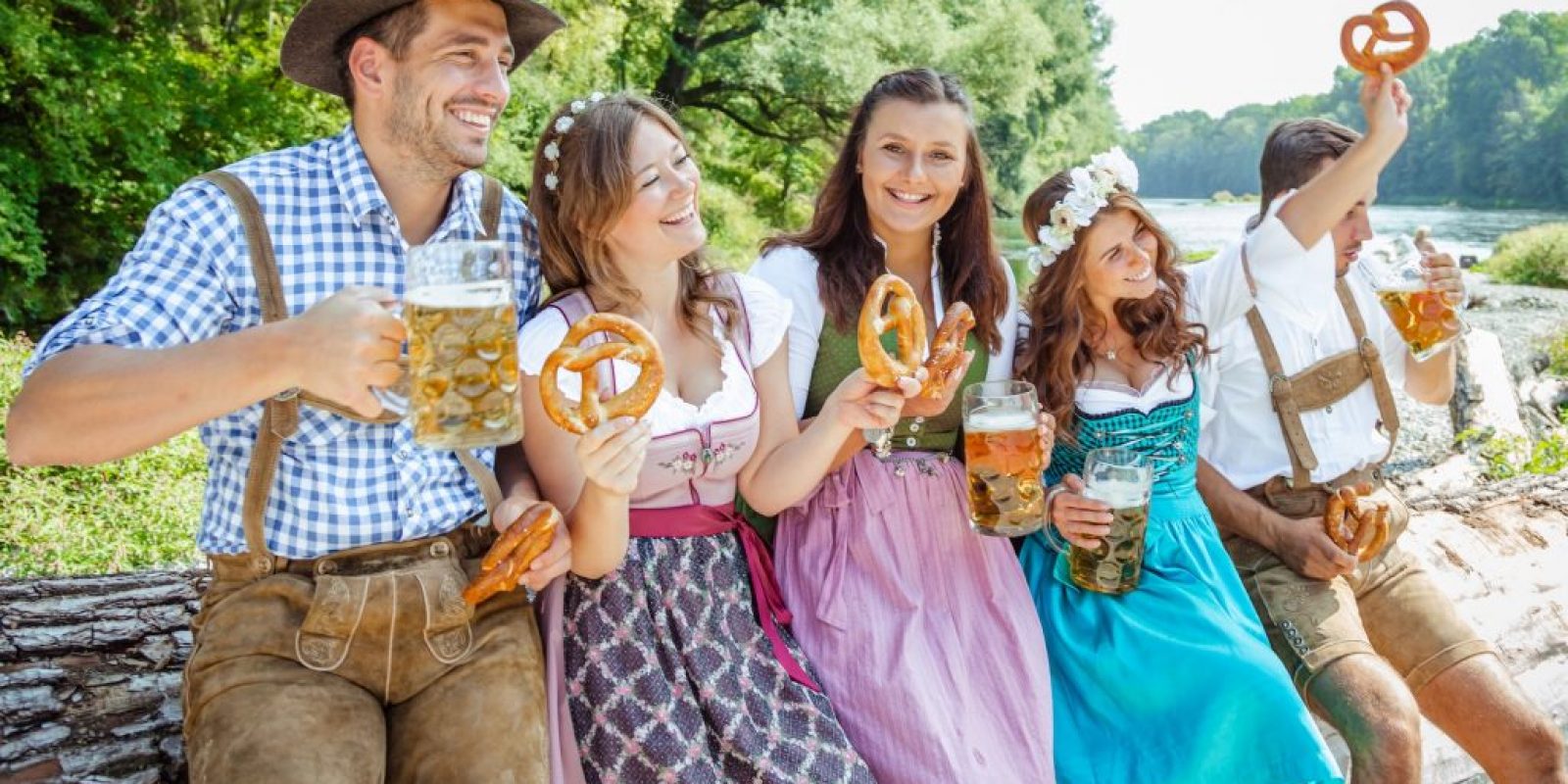 Picknick im Garten: Bayerische Snacks und Fingerfood fürs Oktoberfest