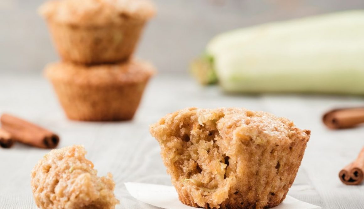 Apfel-Zucchini Muffins