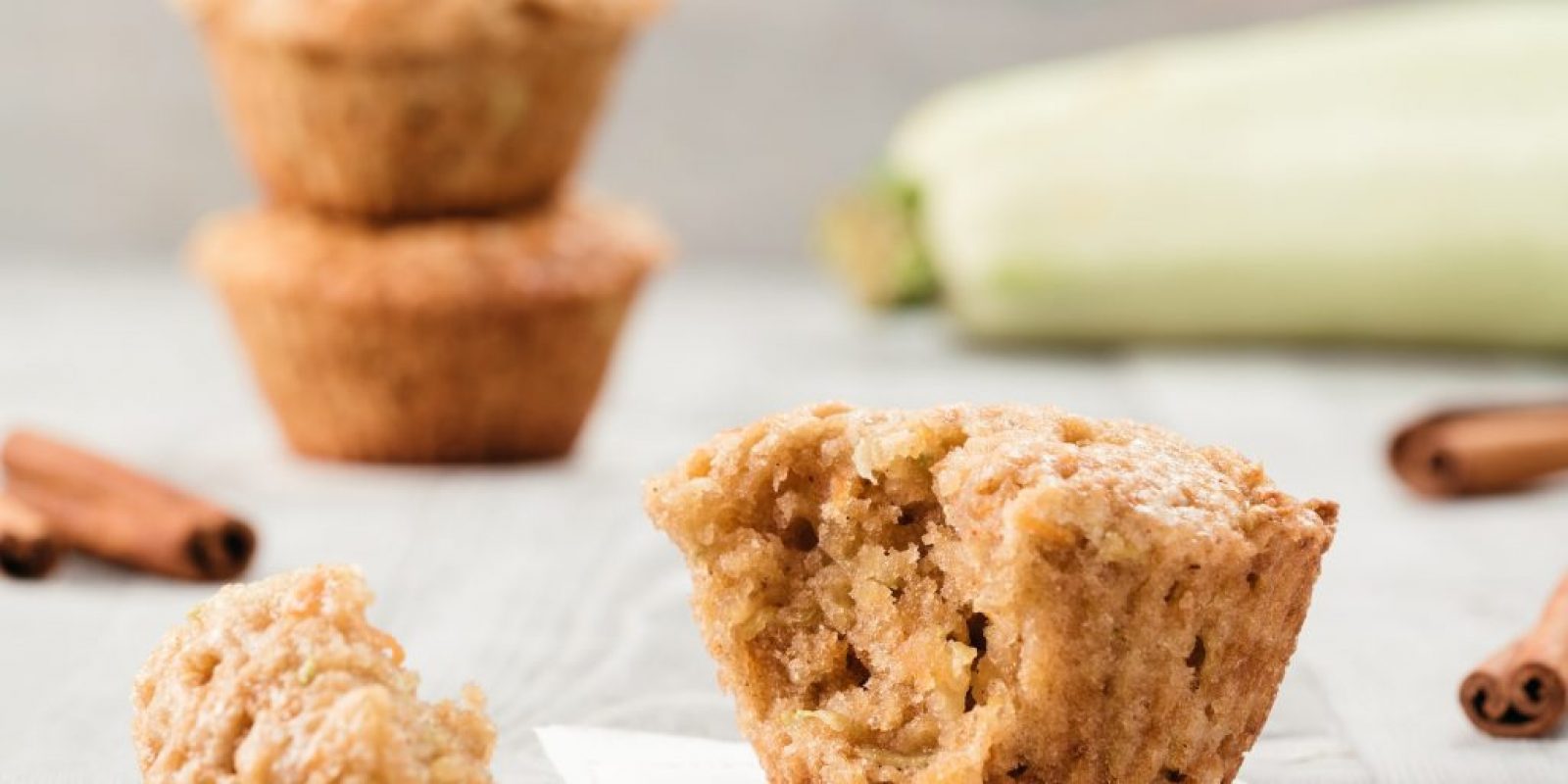 Apfel-Zucchini Muffins