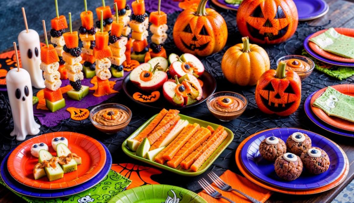 Gesunde Halloween-Snacks für Kinder