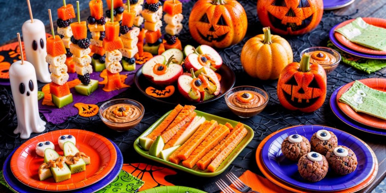 Gesunde Halloween-Snacks für Kinder