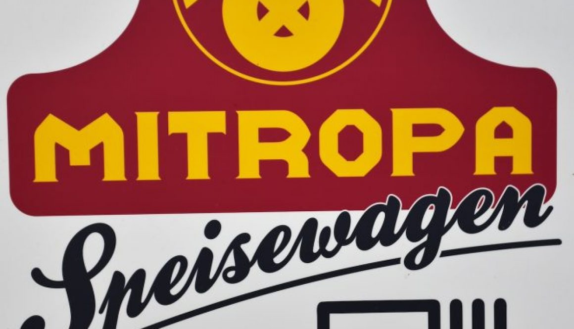 Mitropa Speisewagen Schild