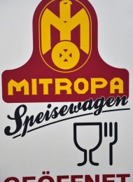 Mitropa Speisewagen Schild