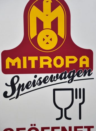 Mitropa Speisewagen Schild