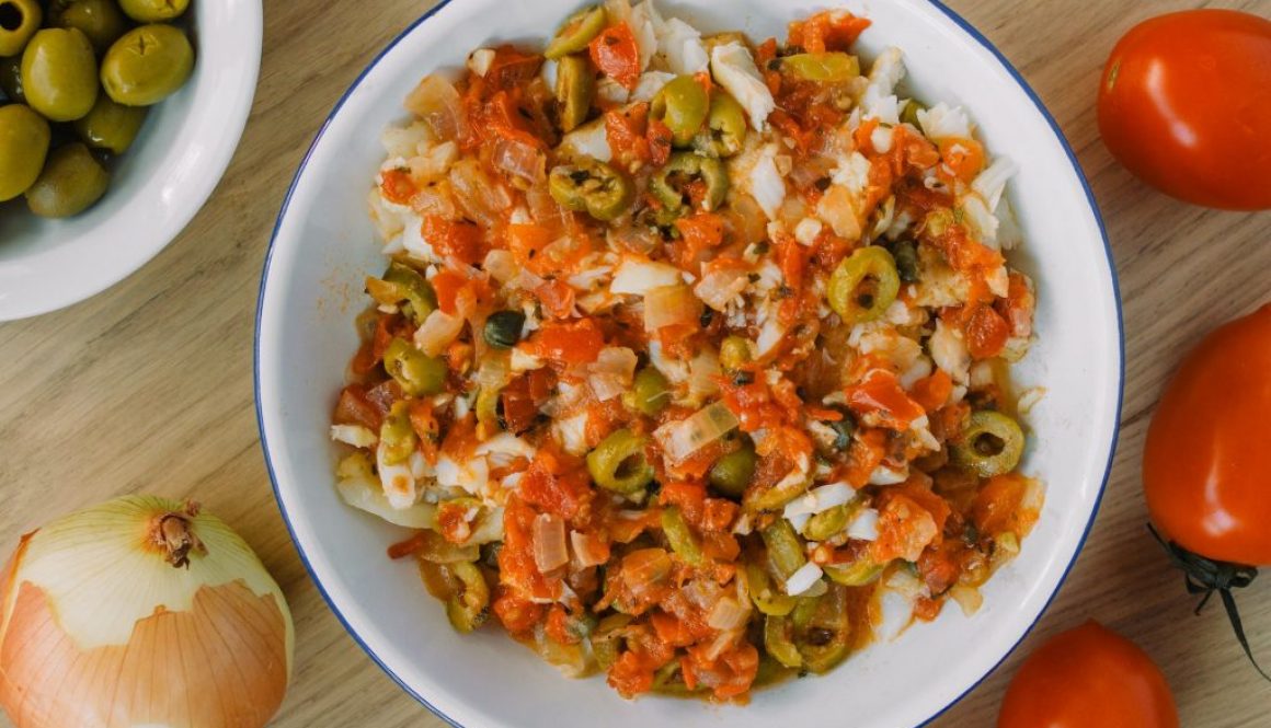 Bacalao a la Vizcaína Rezept