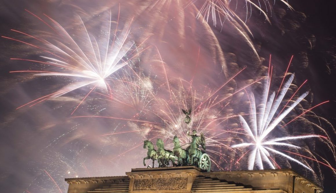 Feuerwerk zu Silvester