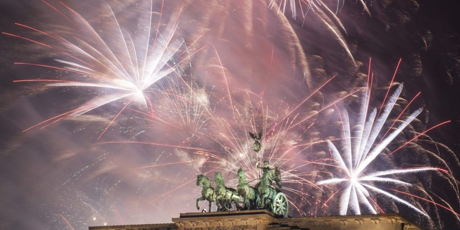 Feuerwerk zu Silvester