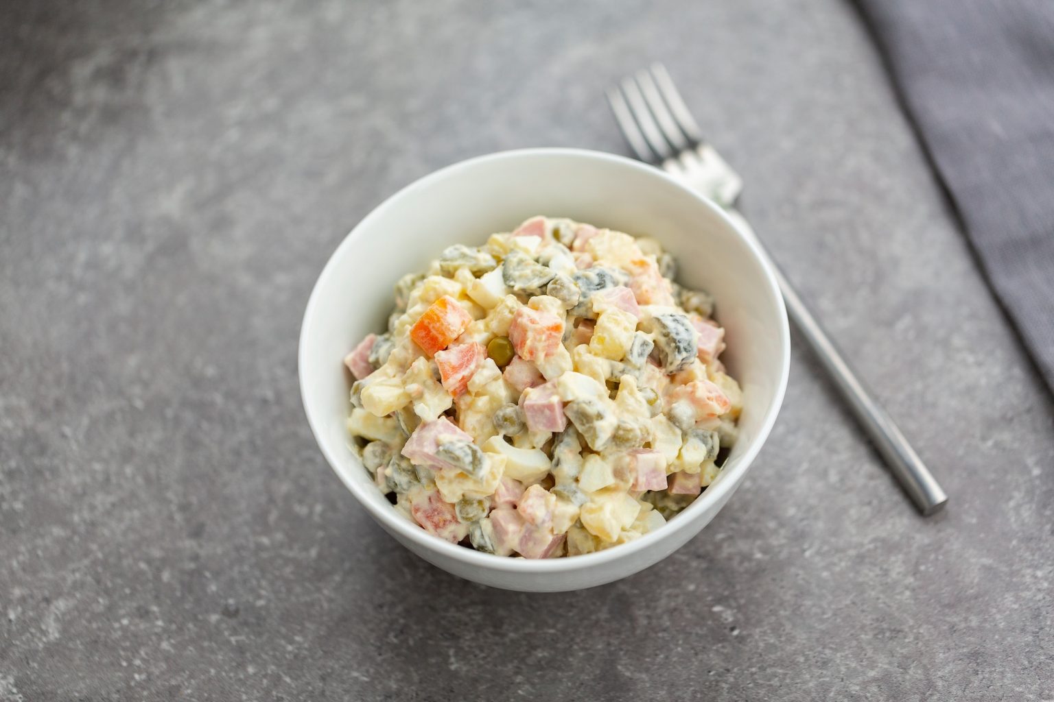 Russischer Salat Olivier