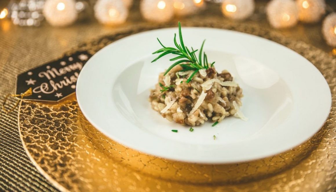 Maronen Waldpilz Risotto