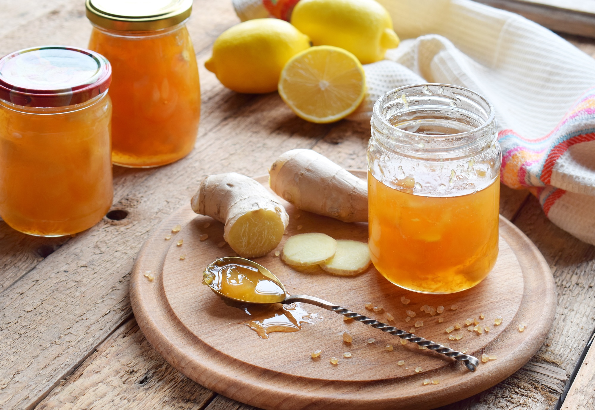 Ingwer-Zitronen-Marmelade Ingwer-Zitronen-Marmelade