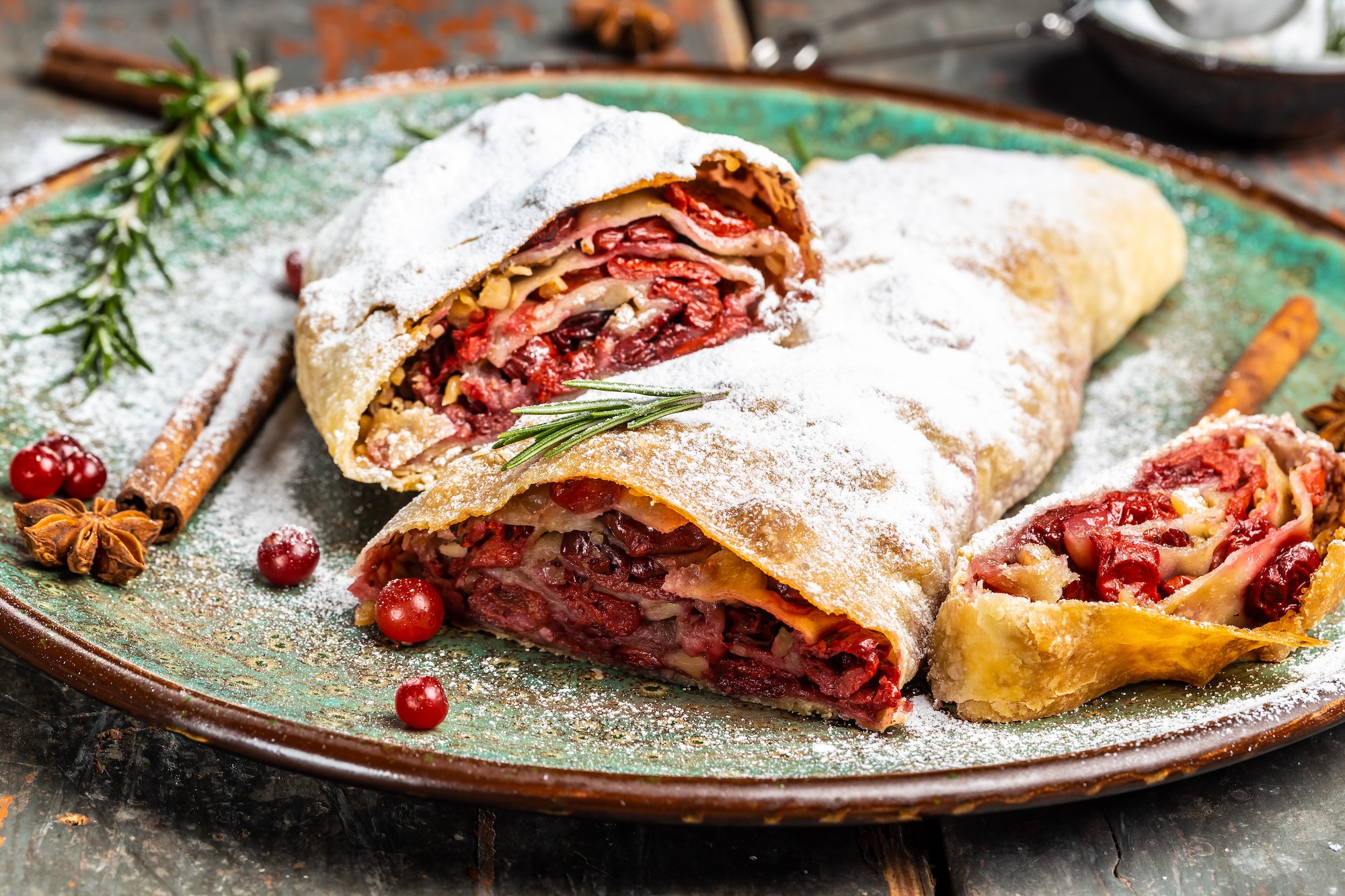 Kirschstrudel Rezept Kirschstrudel Rezept
