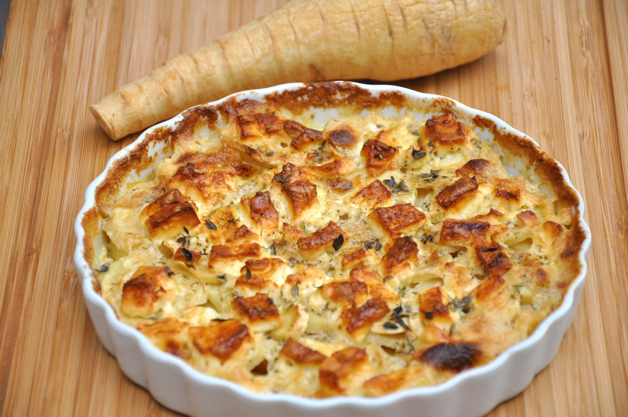 Pastinaken Gratin Pastinaken Gratin