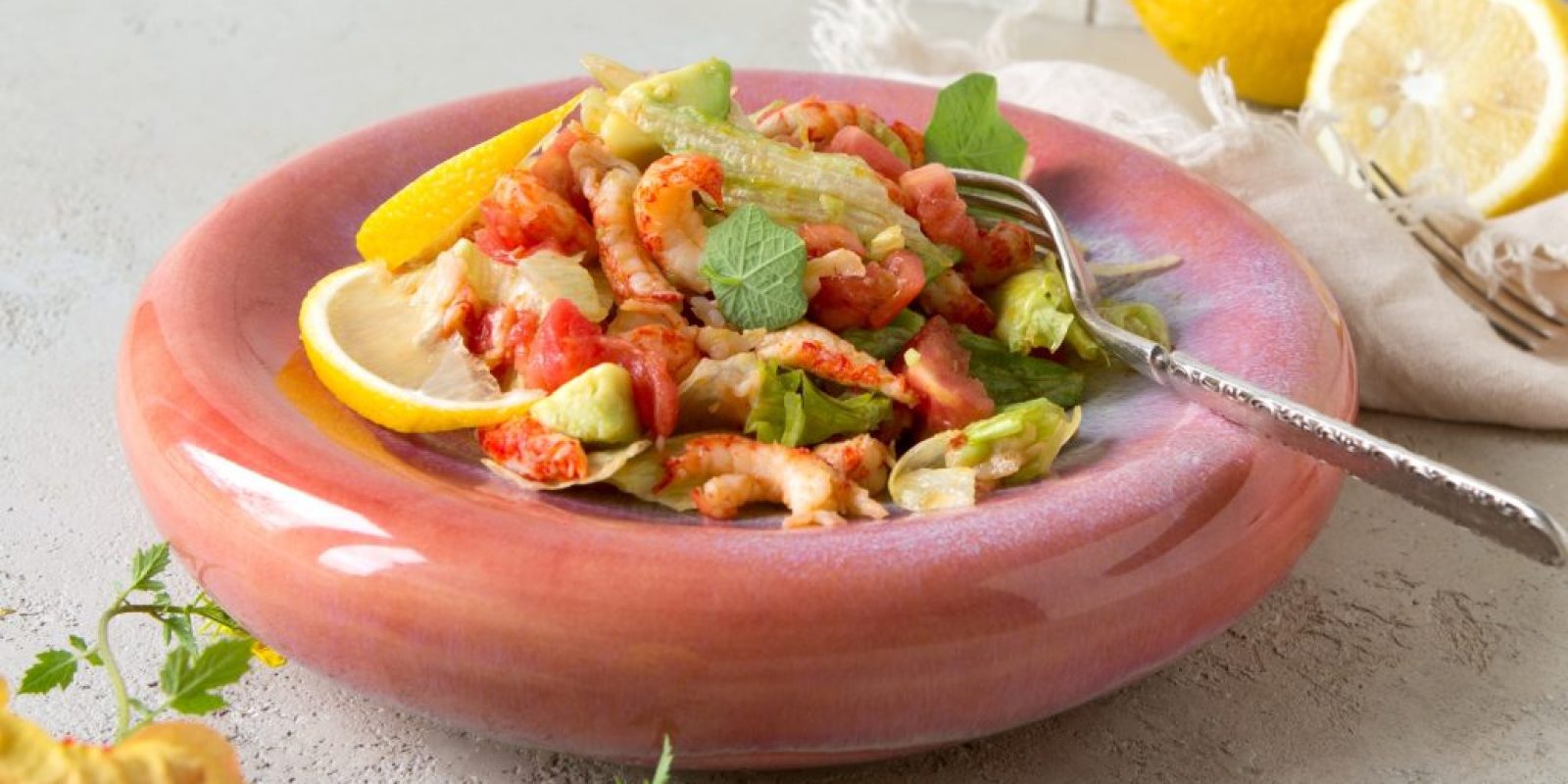 Avocado-Flusskrebs-Salat Rezept