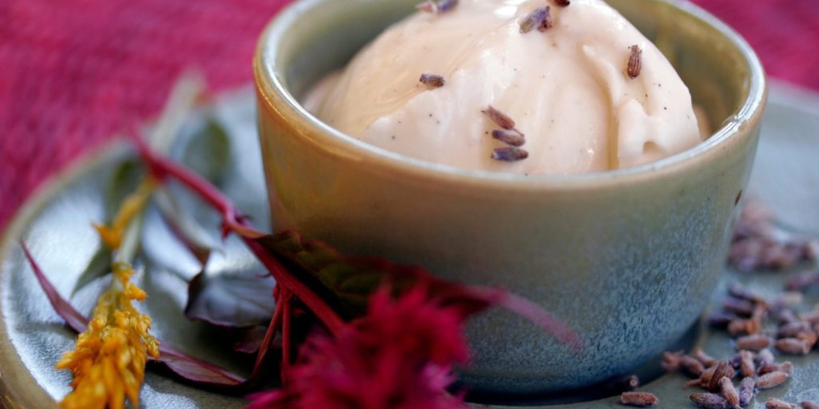 Eiscreme aus dem eigenen Garten