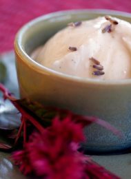 Eiscreme aus dem eigenen Garten