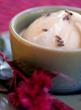 Eiscreme aus dem eigenen Garten