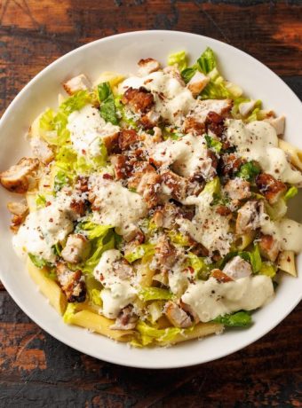Chicken Caesar Pasta Salat