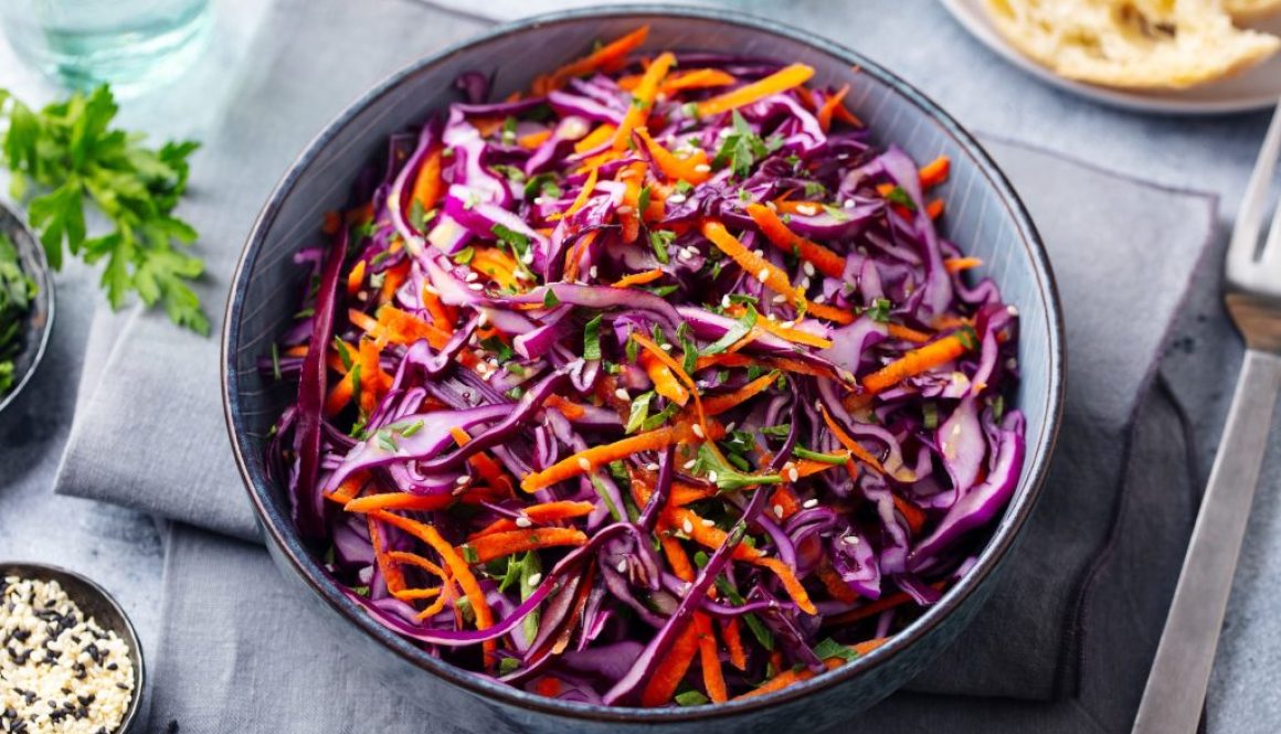 Herbstliche Salate & Rohkost mit Kohl, Birne & Nüssen